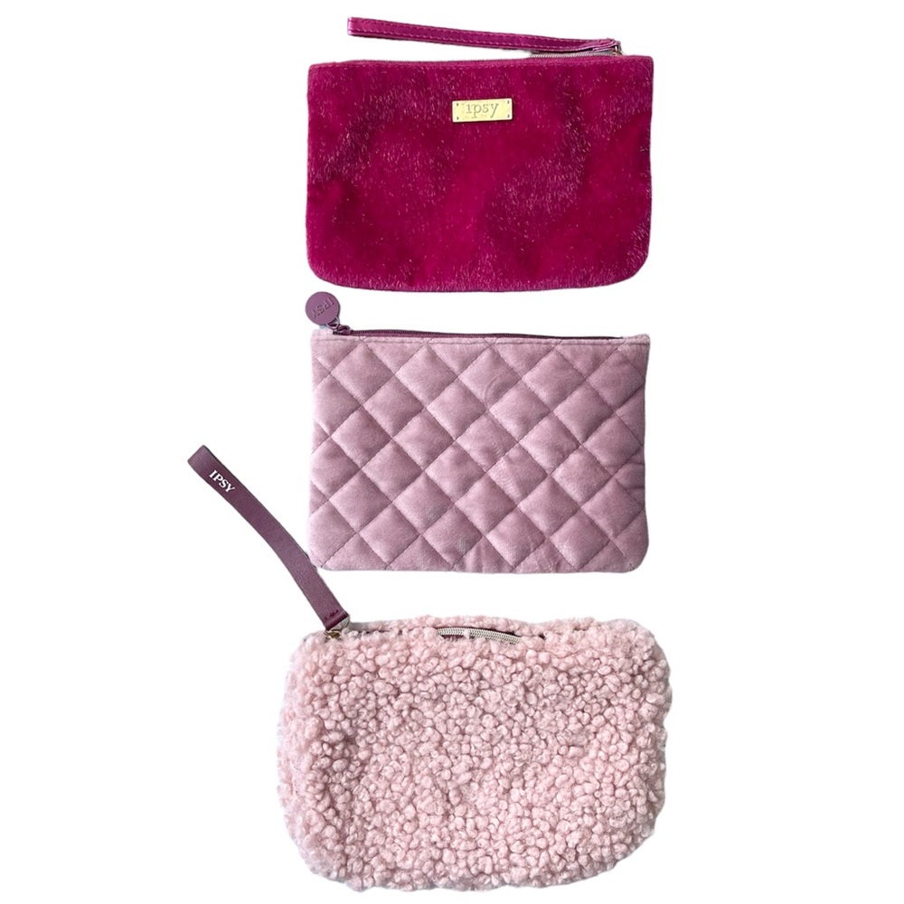 IPSY Cosmetics Bags 3 Pack